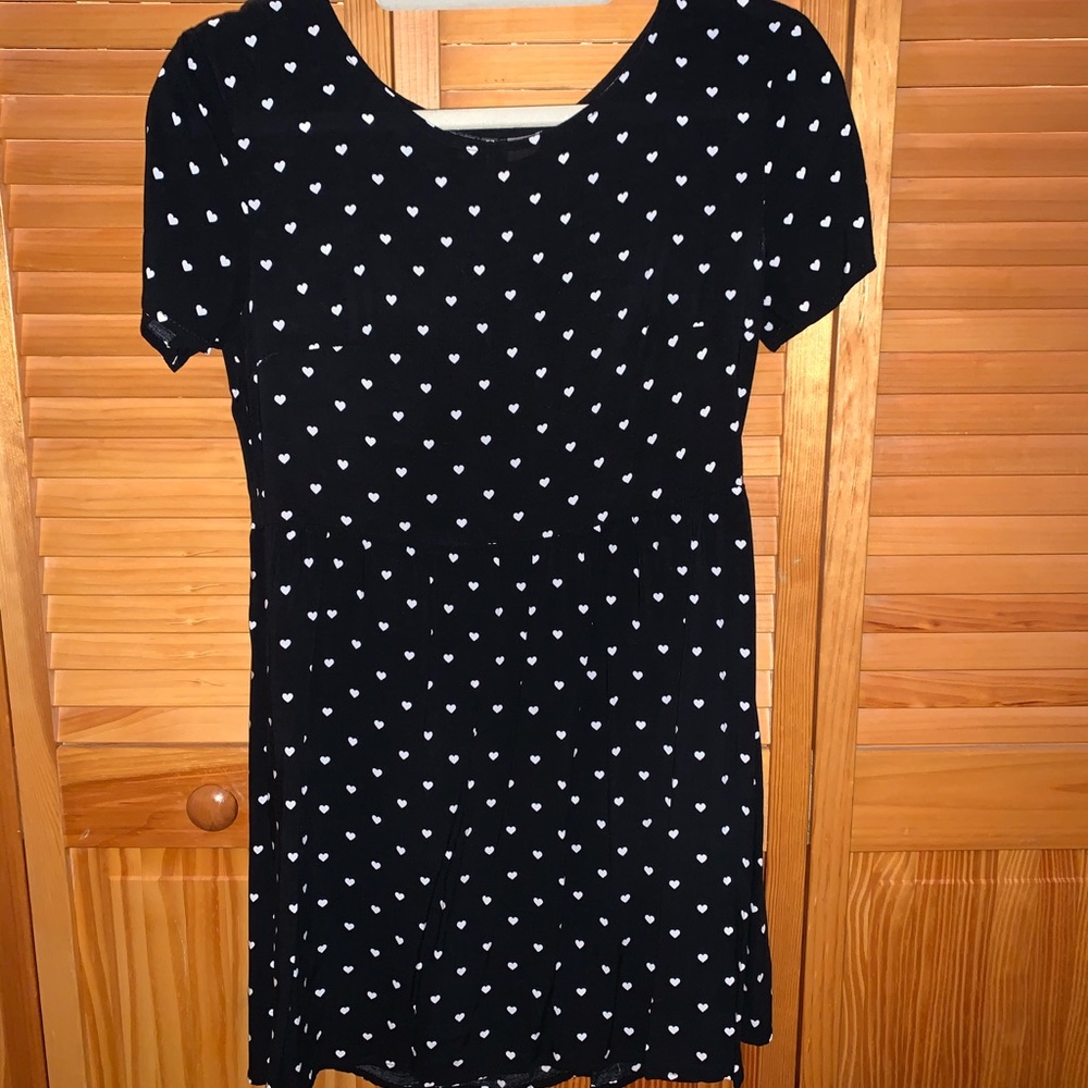 H&M casual black dress